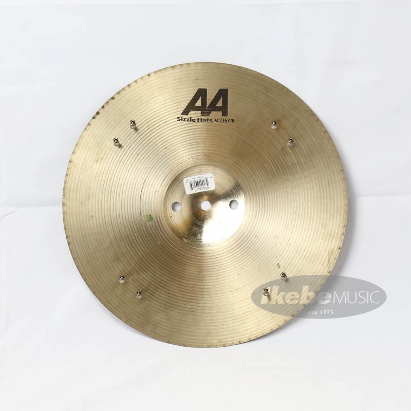 SABIAN AA Sizzle Hat 14 Bottomの画像